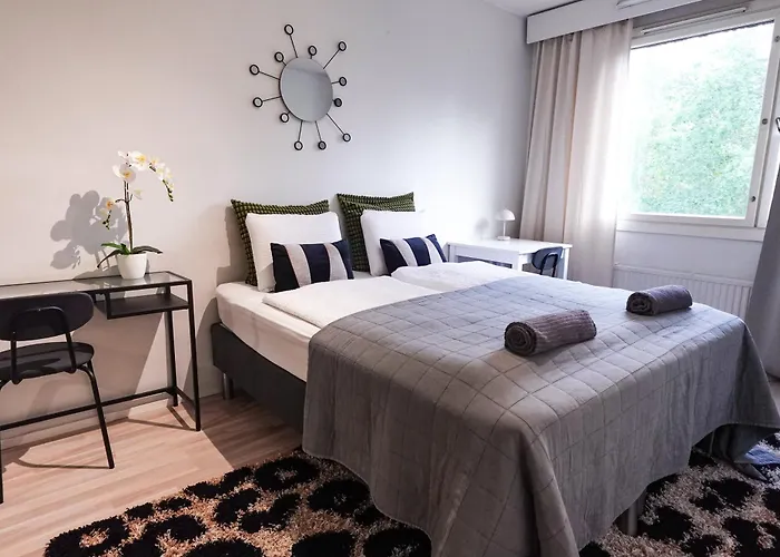 Family Retreat Near Train And Kuusijärvi Apartament